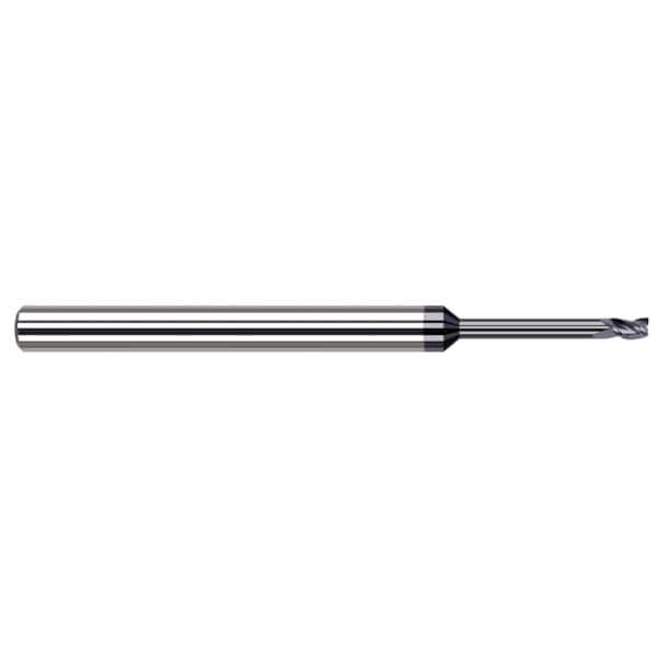 End Mill for Free Machining Steels - Square, 0.0200", Number of Flutes: 3